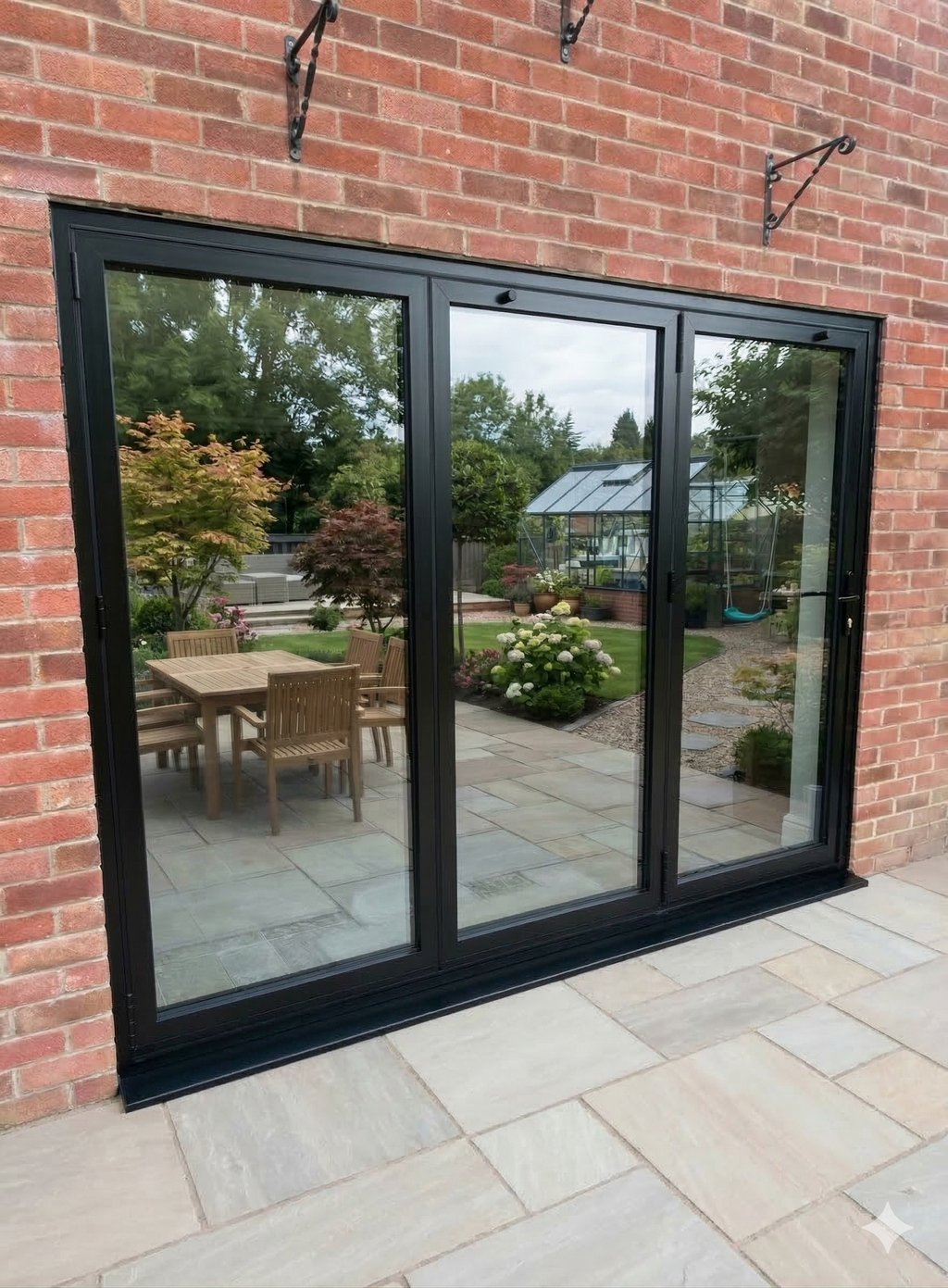 Aluminium 3 Door Bifold