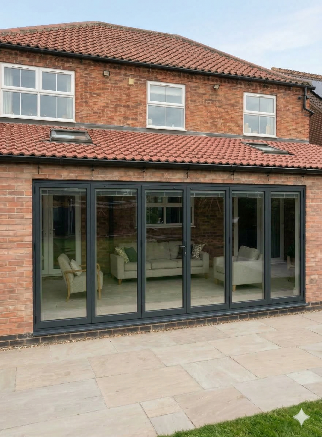 Aluminium 6 Door Bifold XL